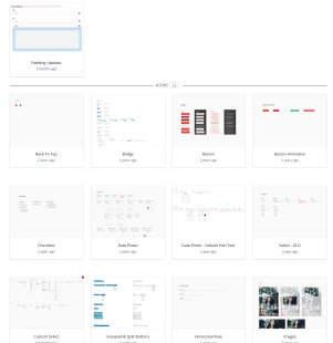 Image of design system component library